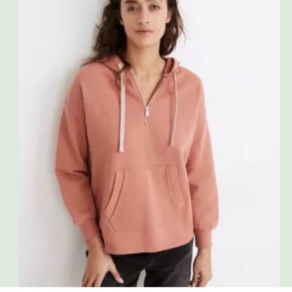 Madewell (Re)sourced Cotton Relaxed Hoodie Sweatshirt - Picture 1 of 10